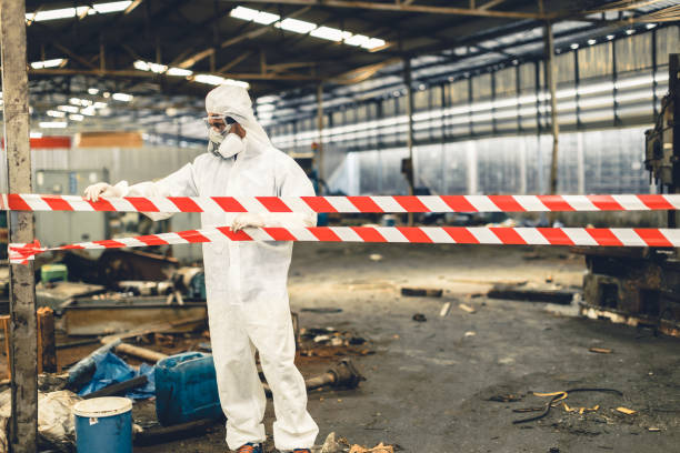 Professional Unattended Death Cleanup technician working in Grover, WY